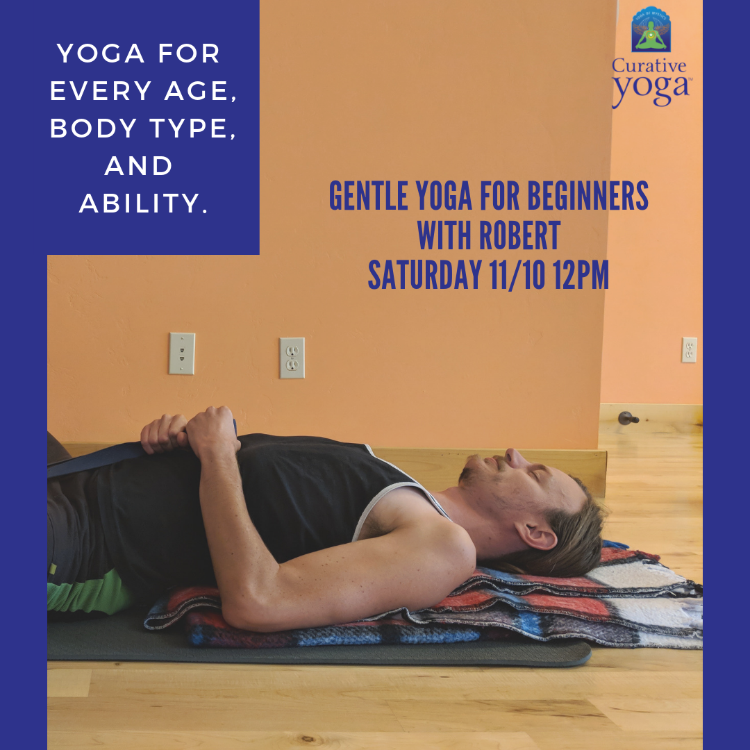 Gentle Yoga for Beginners Nov 10 12-1:30 pm