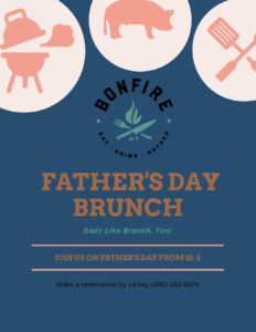 Father's Day Brunch at Montana Bonfire 10-2
