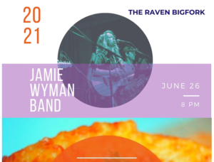 Jamie Wyman Band at the Raven June 26