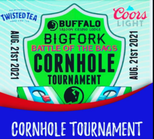 Cornhole Tournament Buffalo Saloon August 21