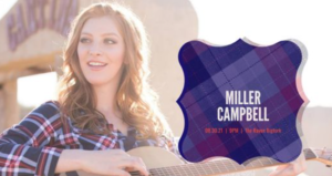 Miller Campbell at the Raven Aug 30