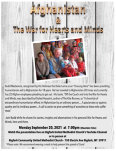 Afghanistan Presentation Bigfork United Methodist Church Sept 20