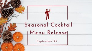 Whistling Andy releases new cocktail menu sept/ 25