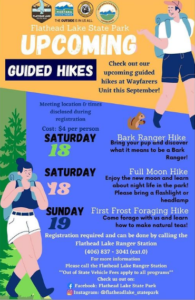 Guided Hikes at Wayfarers State Park September