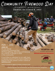 Community Firewood Day Oct 8