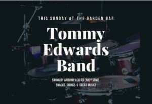 Tommy Edwards Band at Garden Bar