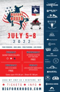 bigfork Pro Rodeo July 5-8