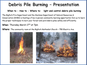 Debris Pile Burning Presentation March 17