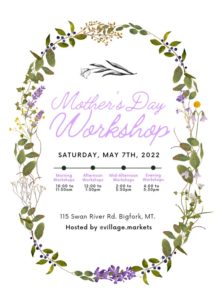 Bees Knees & Knits Mother's Day Workshops