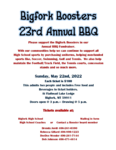 Bigfork Boosters Barbeque May 2022