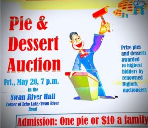 Swan River Hall Fundraiser Friday May 20th