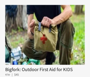 OUtdoor First Aid for Kids June 23