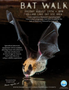 Bat Walk with Swan Valley Connections August 19