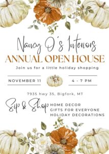 Nancy O's Interiors Open House 