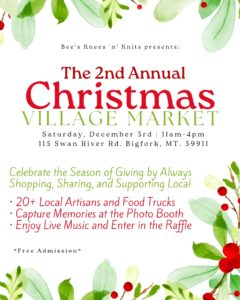 Swan River Community Hall 2nd Annual Christmas Village Market