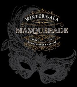 Winter Masquerade Gala Glacier Symphony