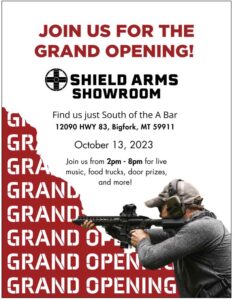 Shield Arms Open House Oct 13
