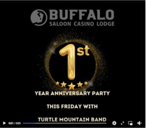 Buffalo Saloon 1st year anniversary party