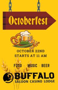 Octoberfest at Buffalo Saloon