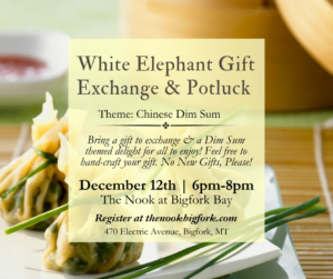 The Nook White Elephant Gift Exchange and Potluck