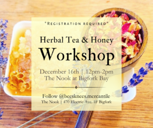 Herbal Tea & Honey Workshop at The Nook