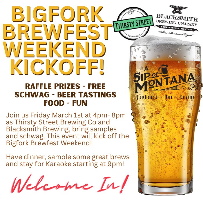 brewfest Kickoff at A Sip of Montana