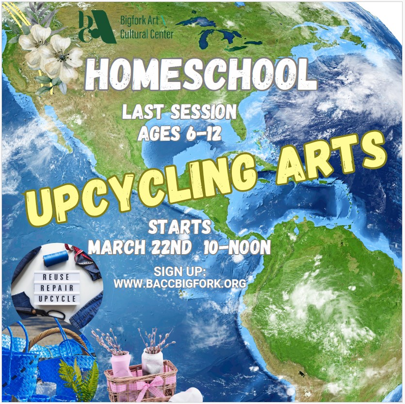 Upcycling Arts at The BACC for kids