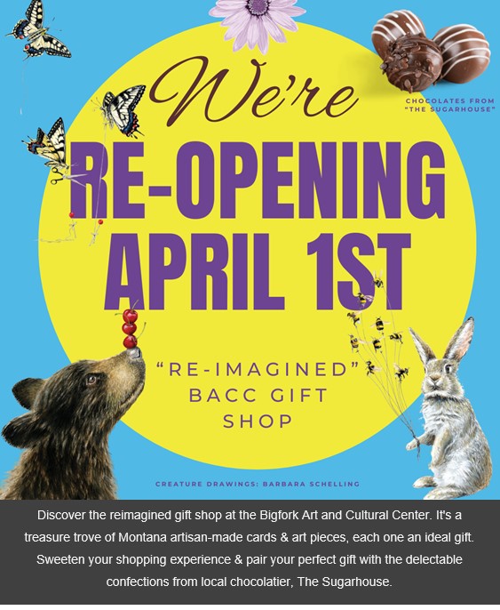 ReOpening of BACC Gift Shop April 1st