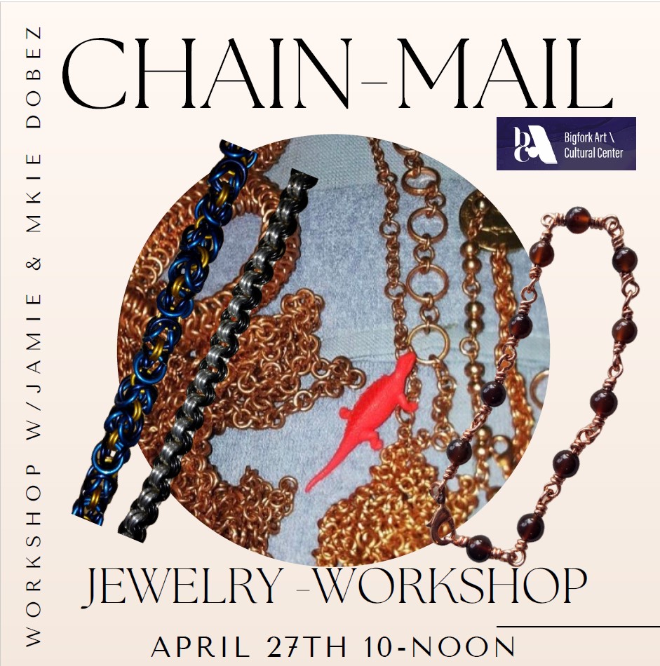 Chain Mail Jewelry Workshop at BACC