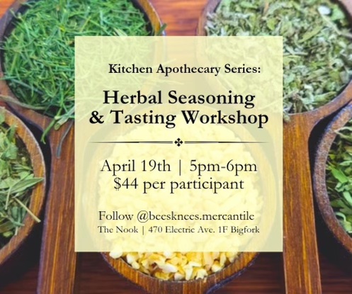 Herbal Seasoning and Tasting Workshop