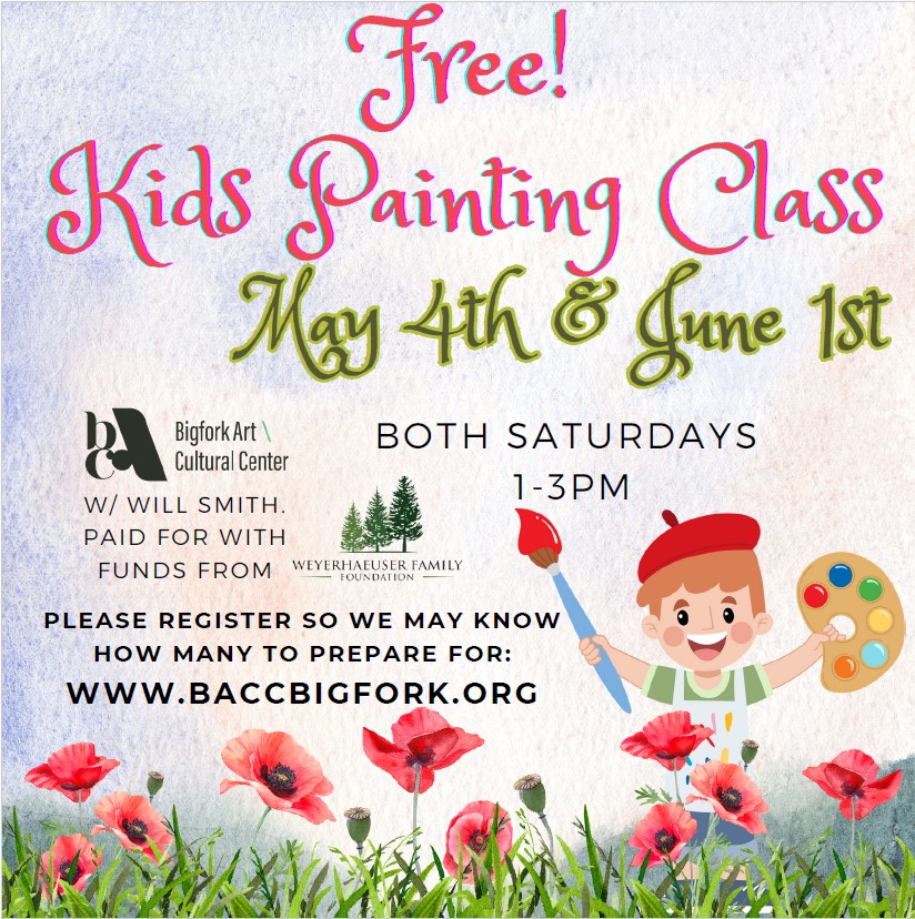 Free Kids Painting Class at BACC