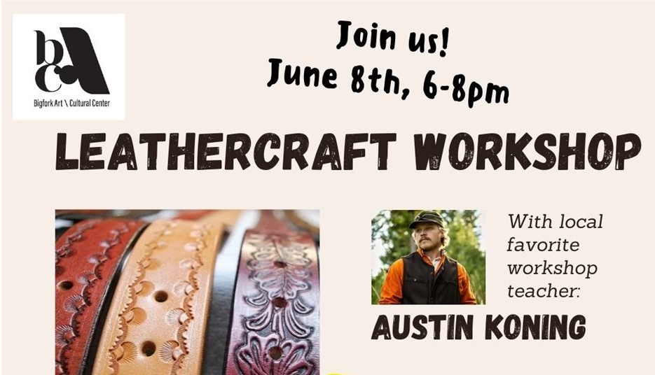 Leather Crafting Workshop at BACC