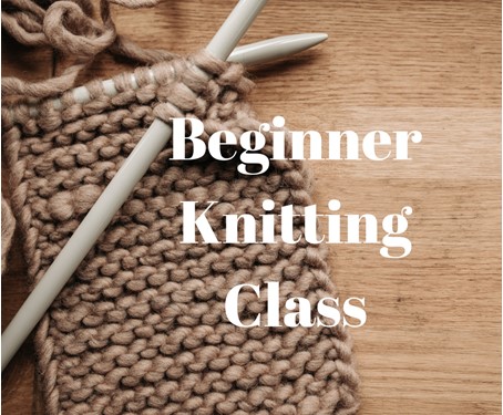 Beginner Knitting Class at Fiber
