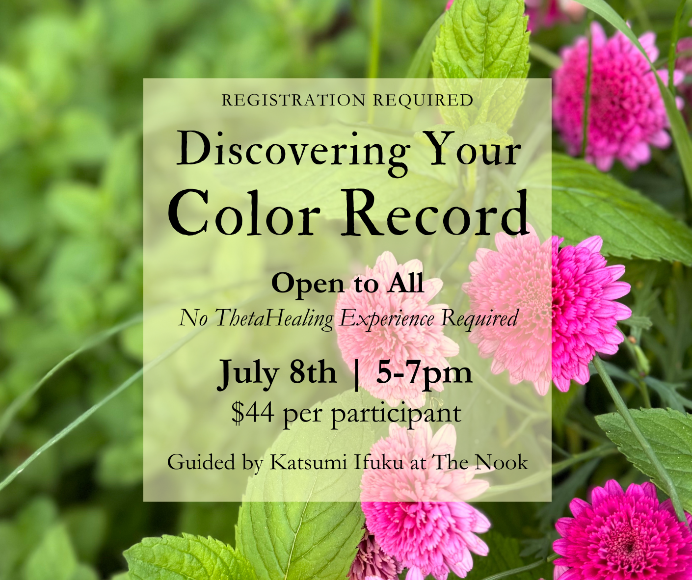 Discover your Color at The Nook at Bigfork Bay