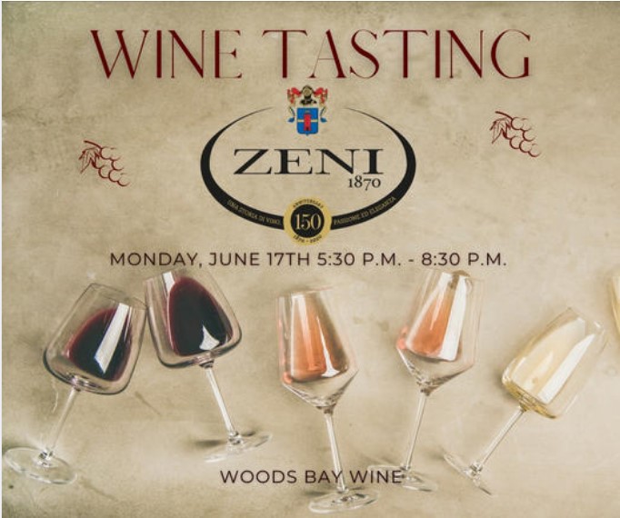 Zeni Wines at Woods Bay Wine