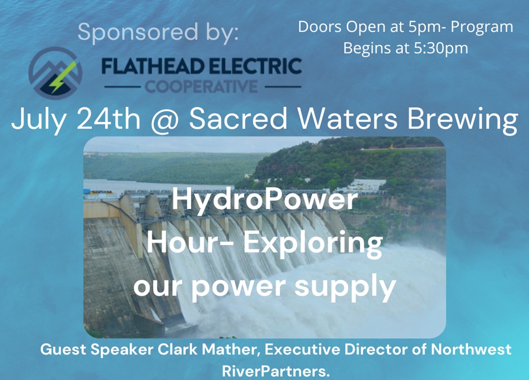 Flathead Electric's HydroPower Hour at Sacred Water Brewery