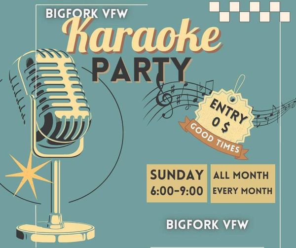 Karaoke Party at the Bigfork VFW