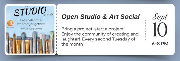 Open Studio and Art Social at BACC