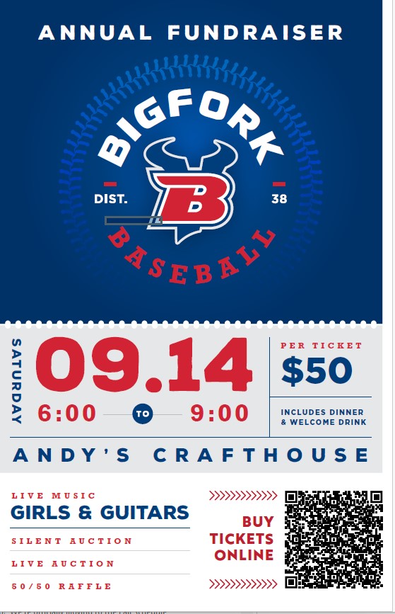 Bigfork Baseball Annual Fundraiser at Andy's Crafthouse