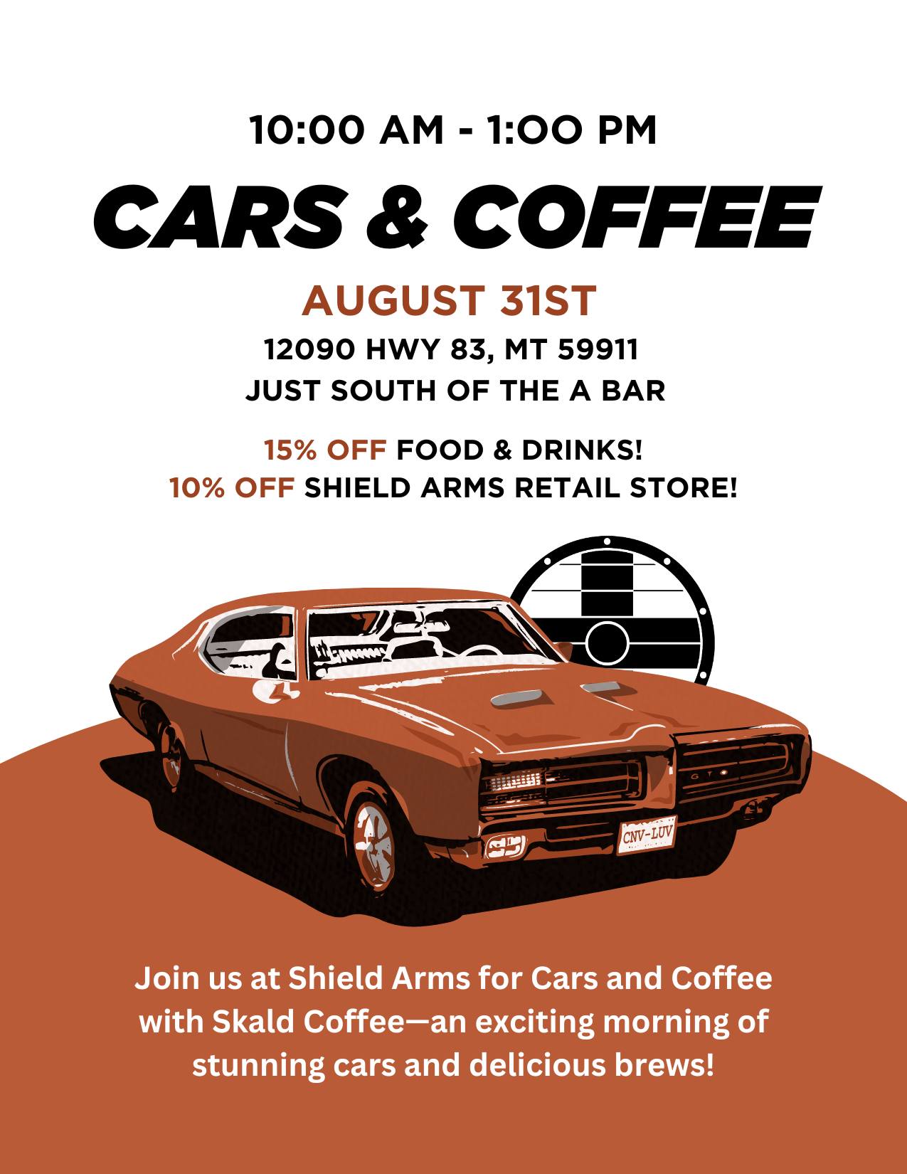 Cars and Coffee at Skald Eats