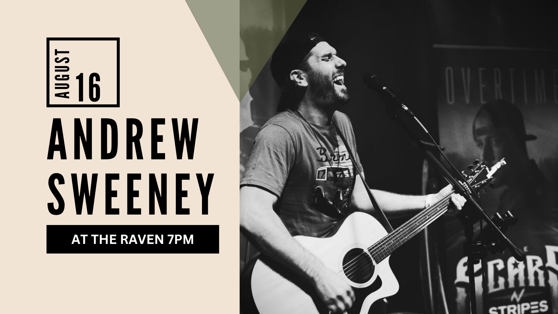 Andrew Sweeney LIVE at The Raven