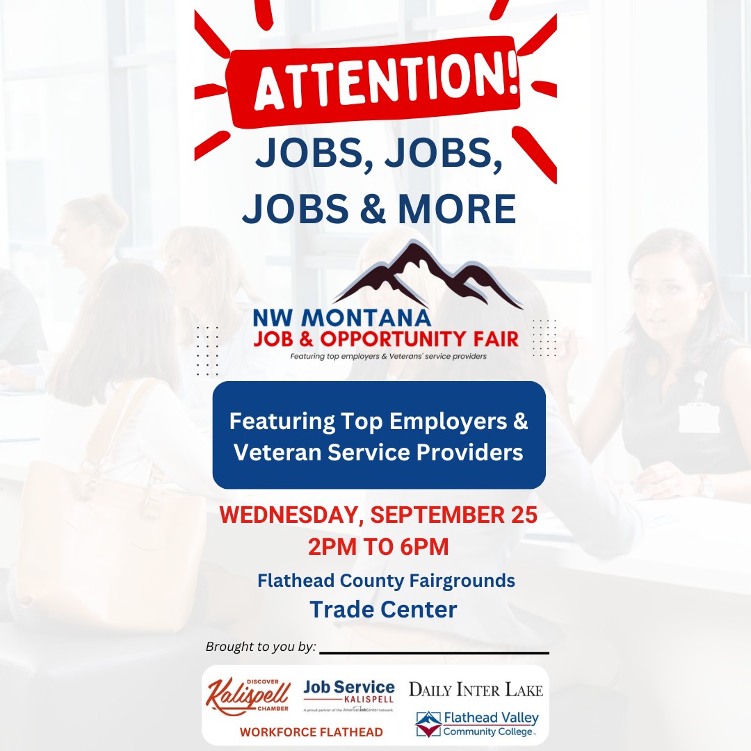 Job Fair at the Flathead County Fairgrounds by Job Service Kalispell