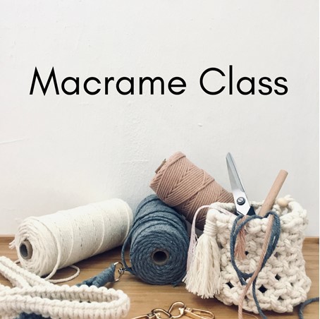 Macrame Class at Fiber