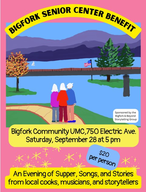 Bigfork stories, dinner and music at Bigfork Community Methodist Church