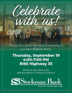 Stockman Bank Grand Opening and Ribbon Cutting