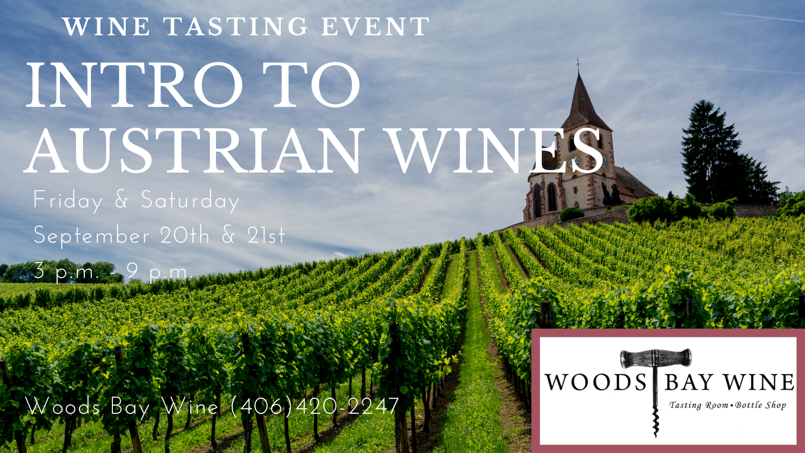 Intro to Austrian Wines at Woods Bay Wine