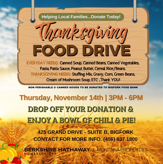 Berkshire Hathaway Thanksgiving Food Drive