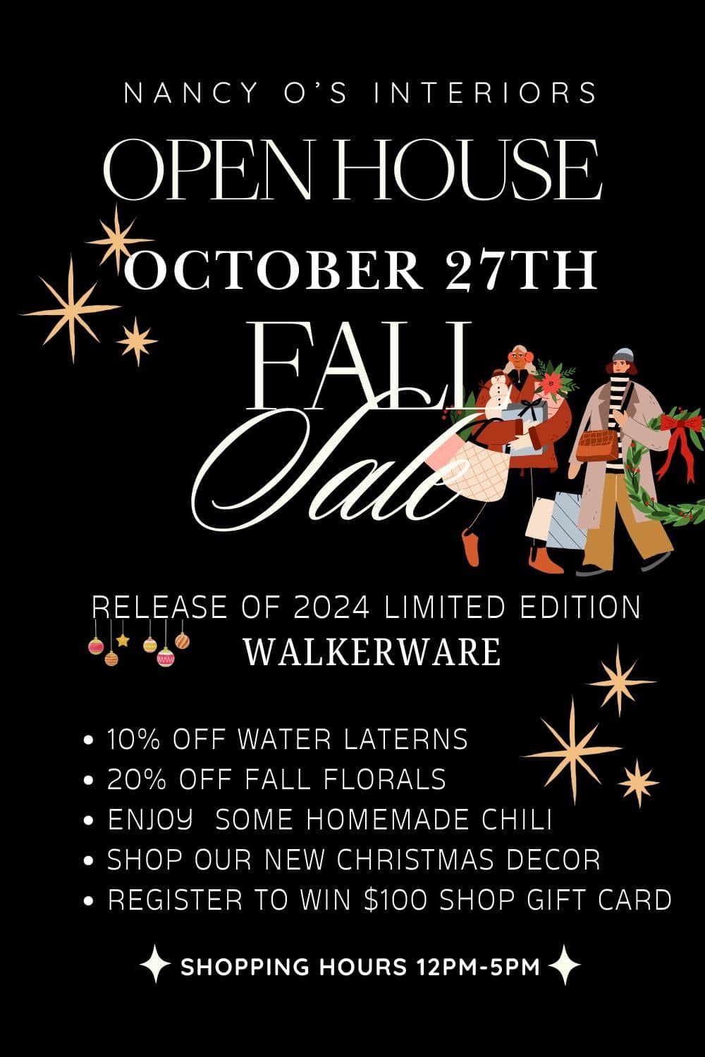 Nancy O's Open House and Fall Sale