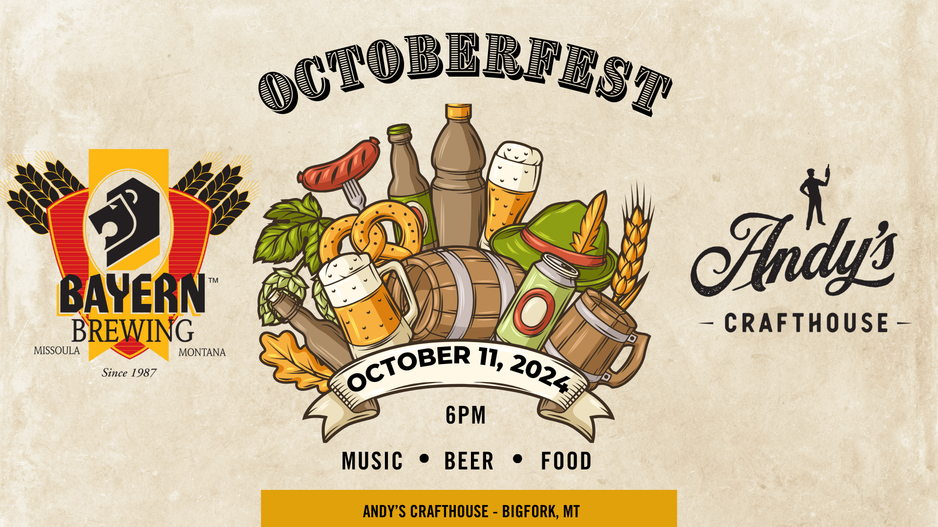 Oktoberfest at Andy's Crafthouse