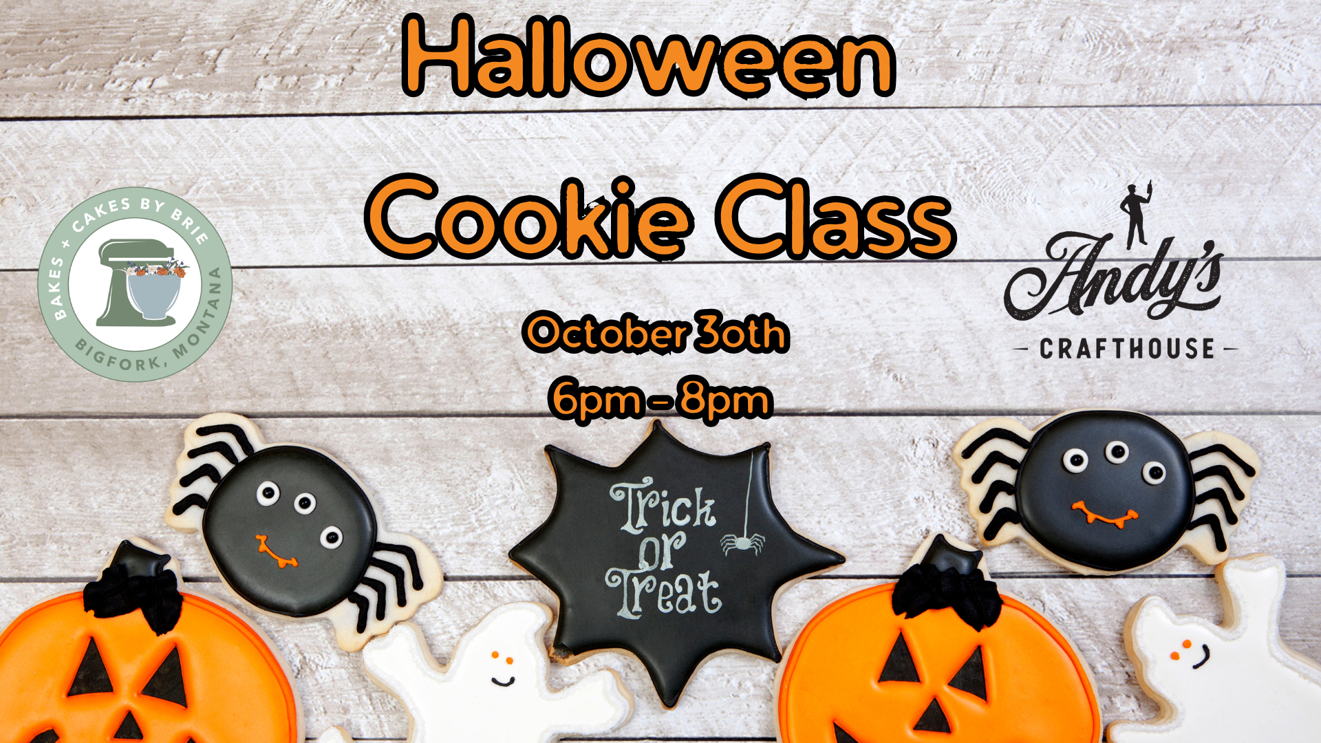 Halloween Sugar Cookie Decorating Class